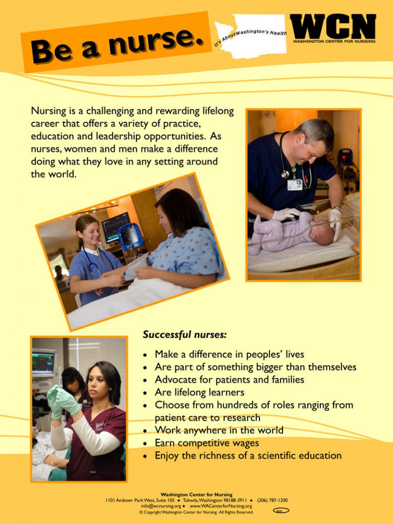 WCN Poster - Be a Nurse - EN 2010-03-29