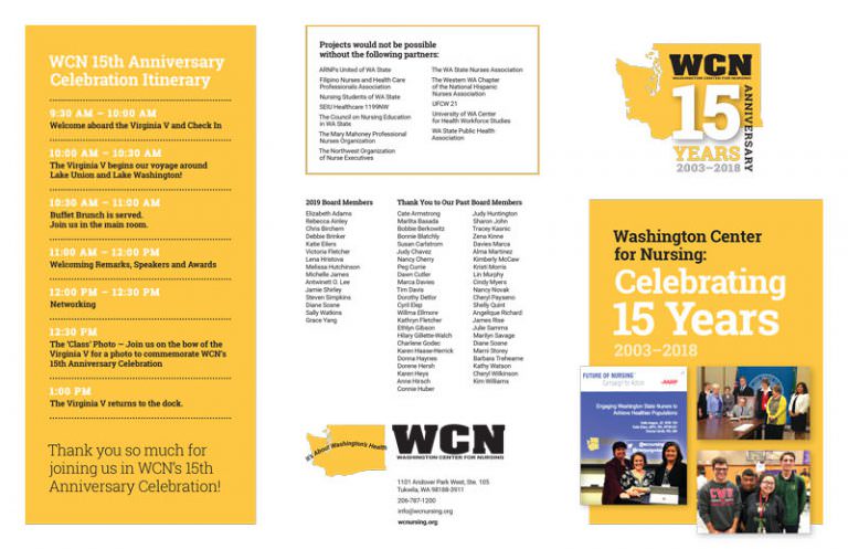 WCN Program - Celebrating 15 Years